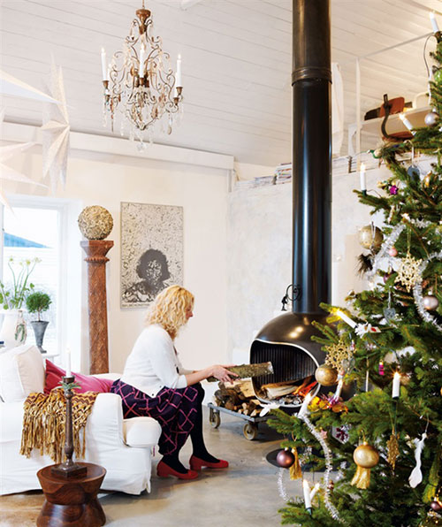 Woonkamer ideeën voor kerst