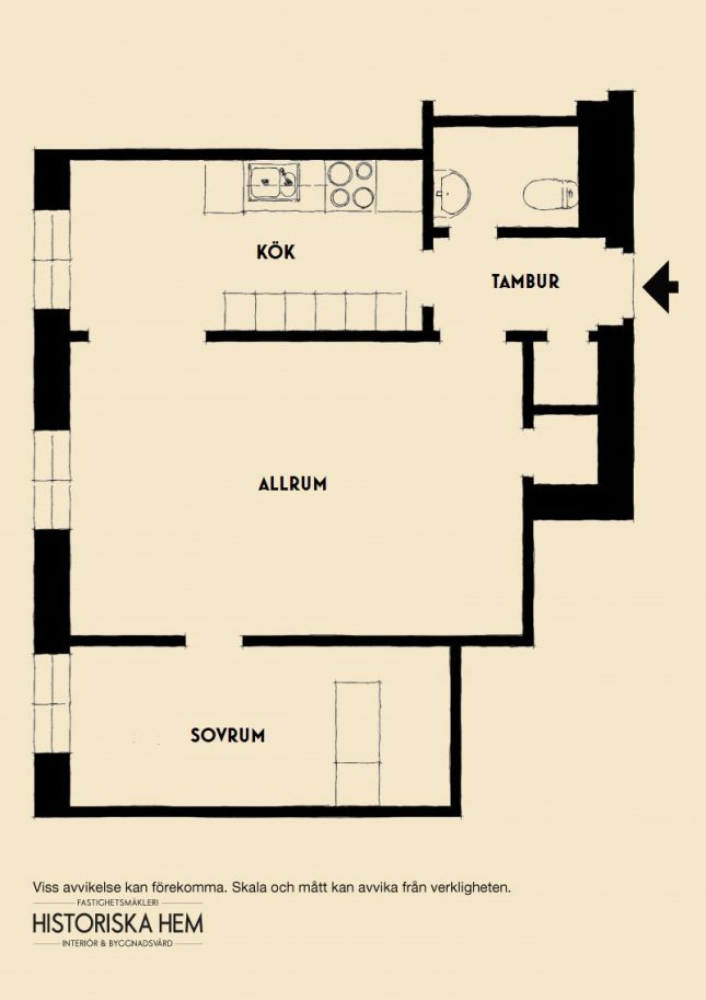 Mooi gerenoveerd klein hoekappartement van 49m2 Mooi gerenoveerd klein hoekappartement van 49m2