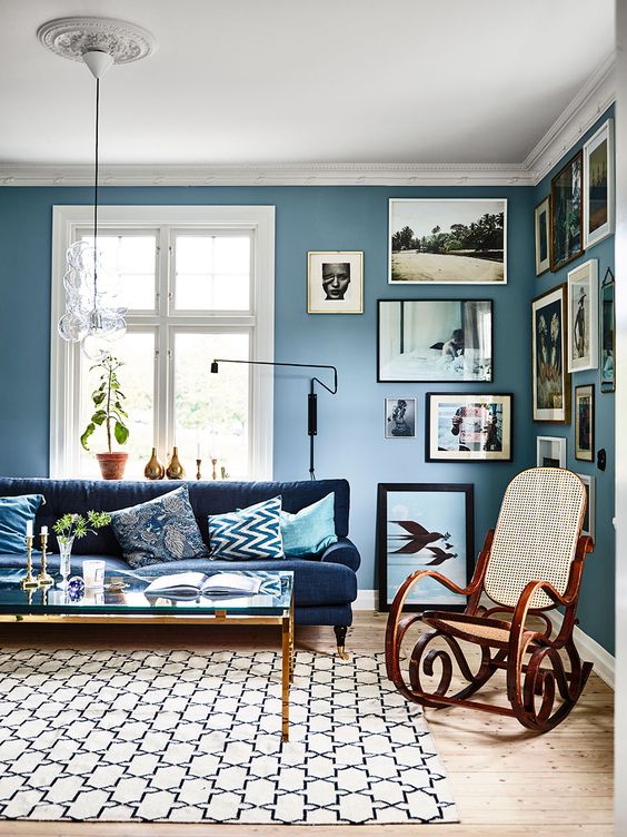 accentkleur blauw