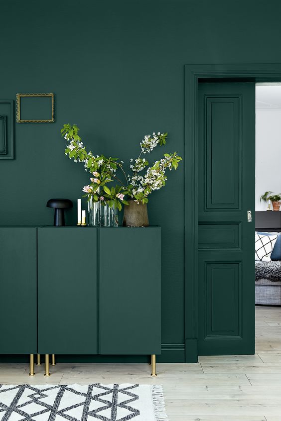 accentkleur groen