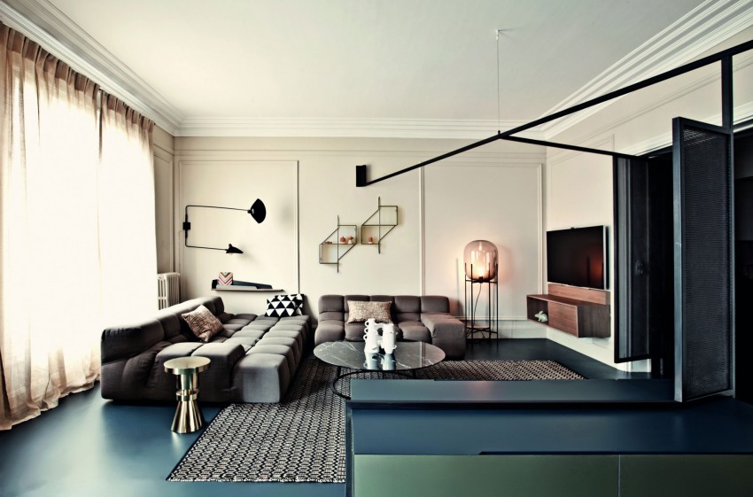 Appartement met een modern klassiek interieur