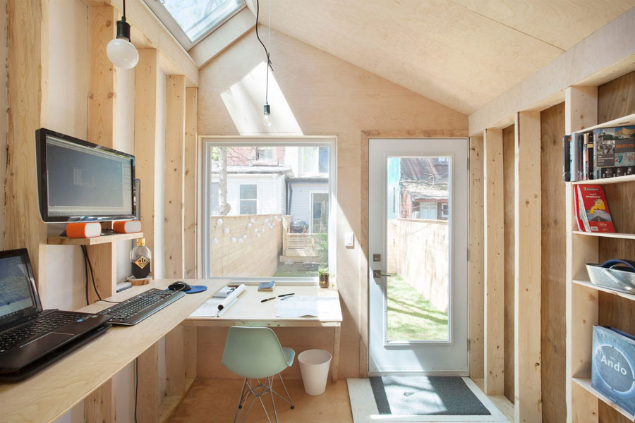 Architect ontwerpt een tuinhuis werkplek! Architect ontwerpt een tuinhuis werkplek!