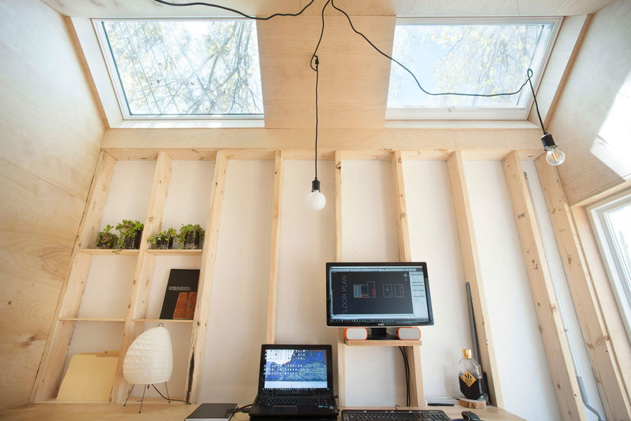 Architect ontwerpt een tuinhuis werkplek! Architect ontwerpt een tuinhuis werkplek!
