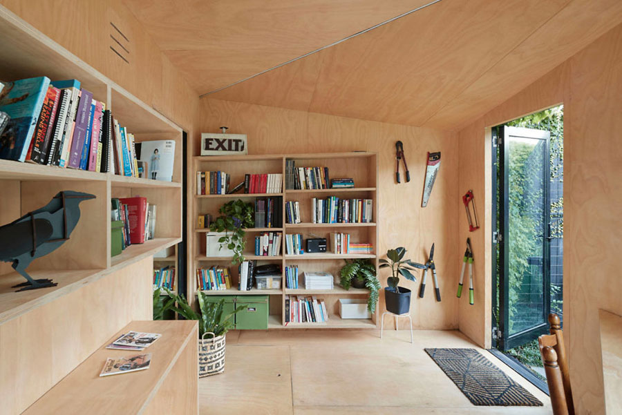 Australische architect heeft dit thuiskantoor/tuinhuisje voor een schrijver ontworpen!