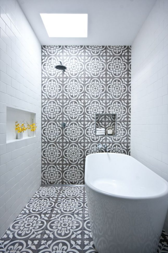 Marokkaanse tegels in de badkamer