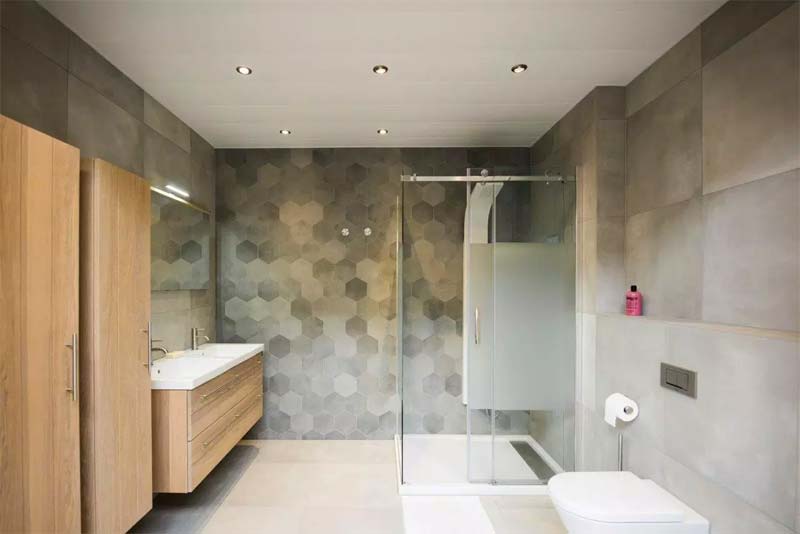 Prachtige Badkamerplafonds Met Gipsplaten