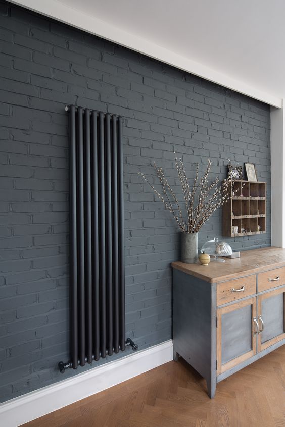 Bakstenen muur verven Bakstenen muur verven