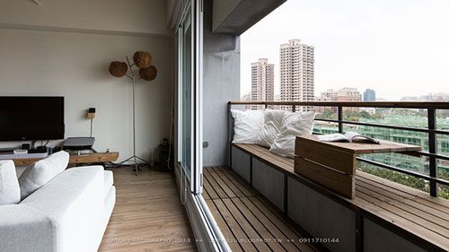 Balkon bouwen aan woonkamer