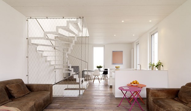 Balustrade netten voor de trap