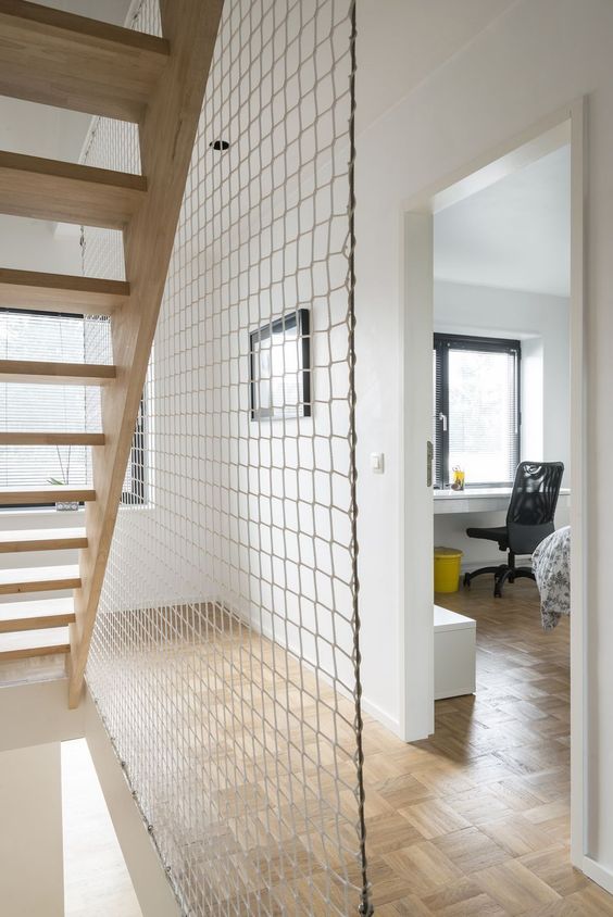 Balustrade netten voor de trap