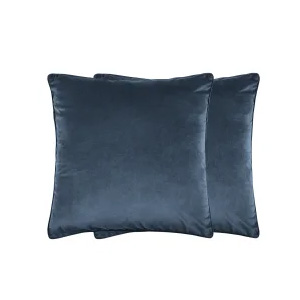 blauwe kussens