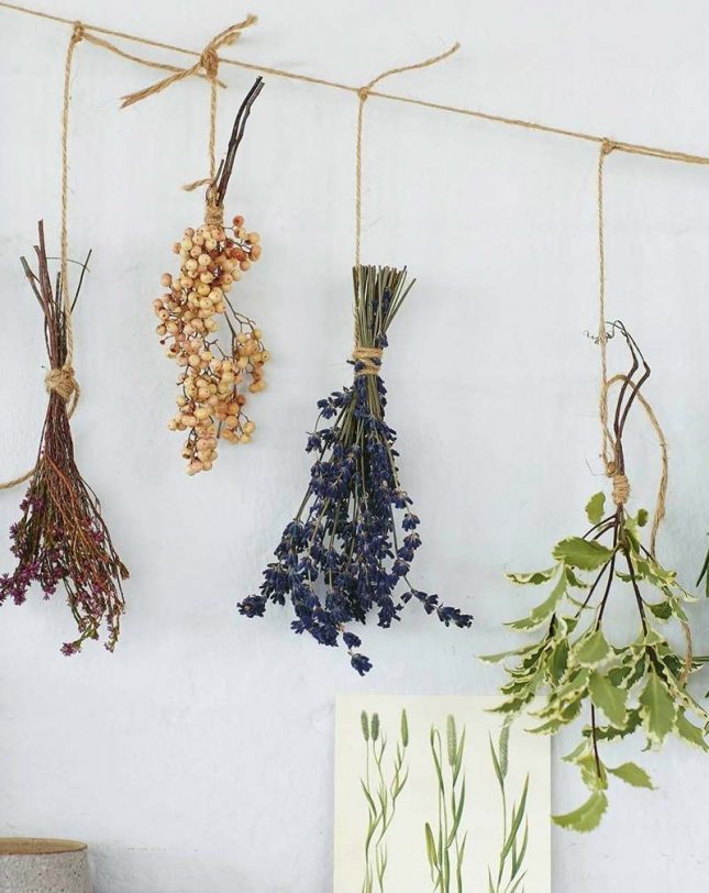 bloemen drogen hangen bloemen drogen hangen