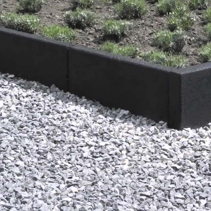 border tuin ideeen beton