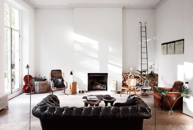 open haard haardhout opslag woonkamer open haard haardhout opslag woonkamer