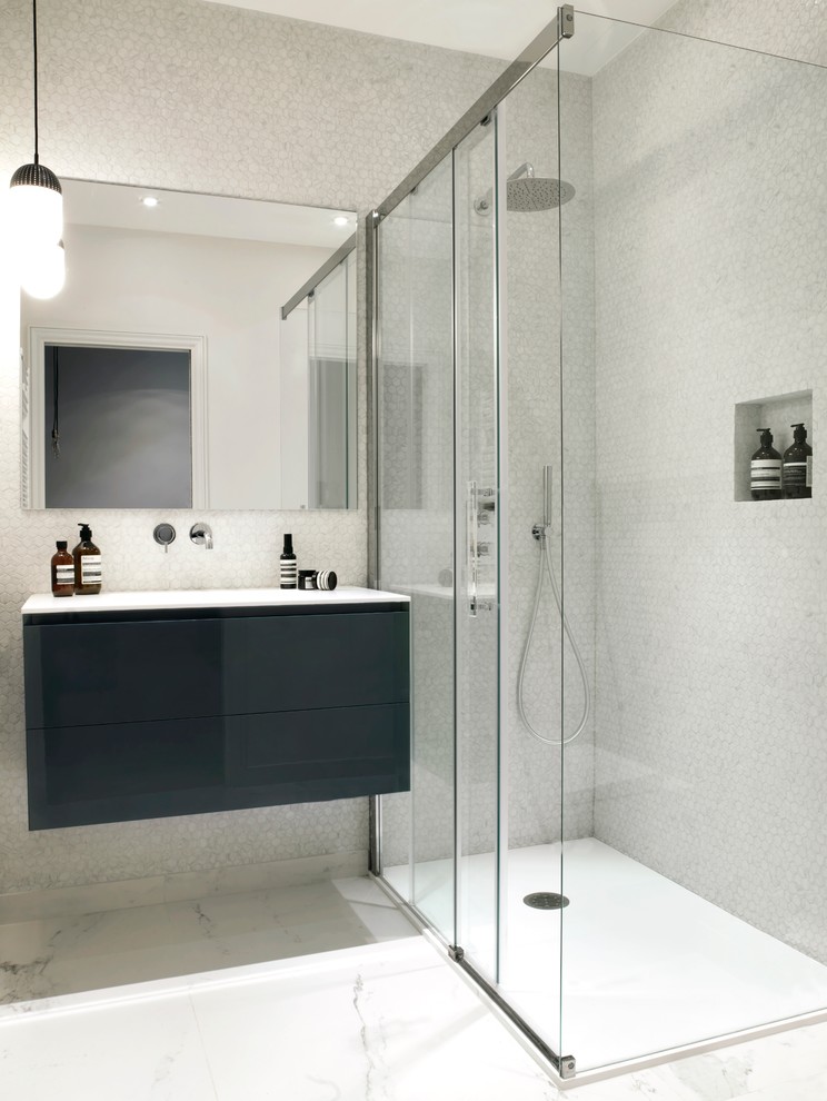Chique ontwerp voor een kleine badkamer van 5m2