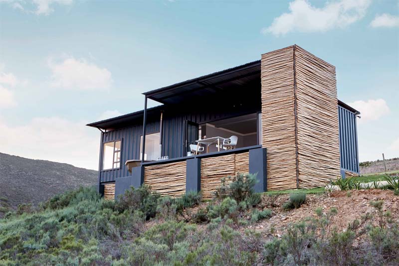 containerwoning-off-grid moderne containerwoning off grid-2