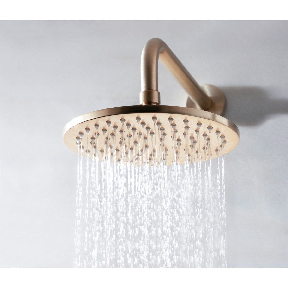 crosswater mpro 300mm hoofddouche geborsteld messing goud sw209264