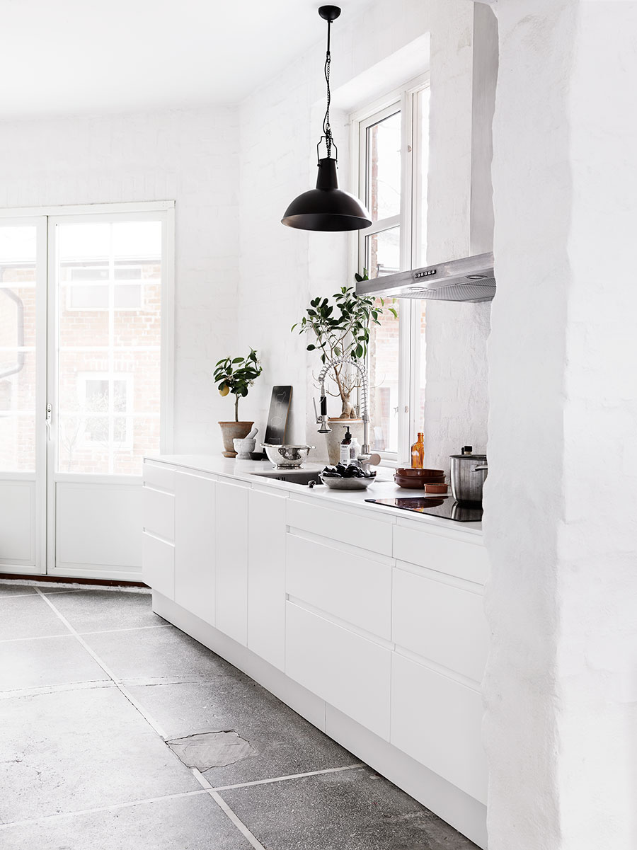De moderne stoere keuken van Zweedse interieurstylist Isabell Andén