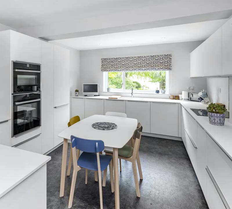 dekton keukenblad modern wit