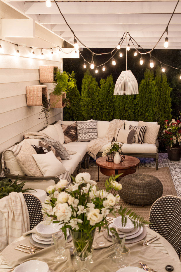 Deze tuin is ingericht met een super gezellig patio terras! Deze tuin is ingericht met een super gezellig patio terras!
