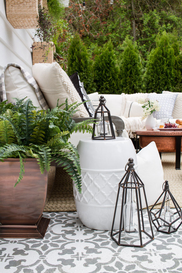 Deze tuin is ingericht met een super gezellig patio terras! Deze tuin is ingericht met een super gezellig patio terras!
