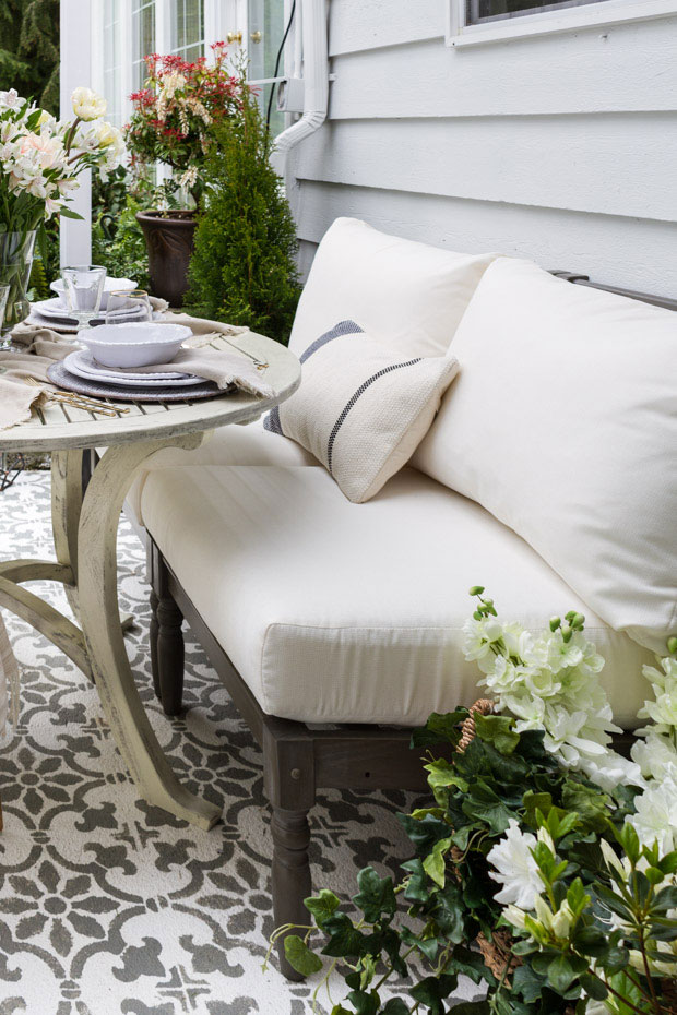 Deze tuin is ingericht met een super gezellig patio terras! Deze tuin is ingericht met een super gezellig patio terras!