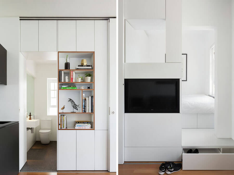 Dit kleine appartement van 27m2 is super slim ingericht! Dit kleine appartement van 27m2 is super slim ingericht!