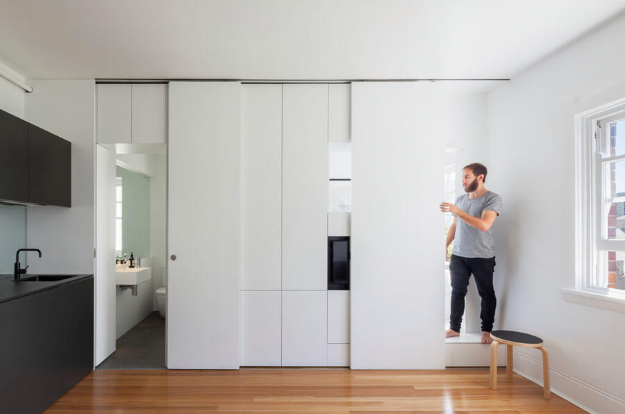 Dit kleine appartement van 27m2 is super slim ingericht! Dit kleine appartement van 27m2 is super slim ingericht!