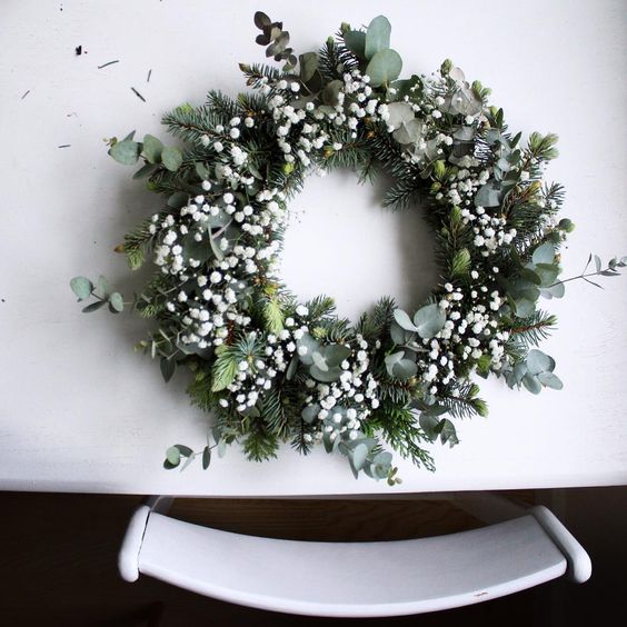DIY kerstkrans met Eucalyptus DIY kerstkrans met Eucalyptus