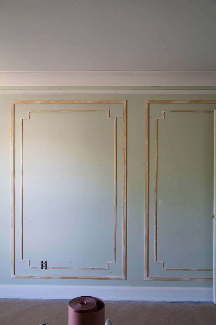 diy sierlijsten muur mintgroen diy sierlijsten muur mintgroen