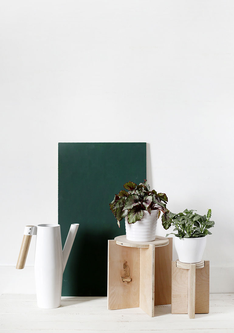 DIY underlayment plantenstandaard