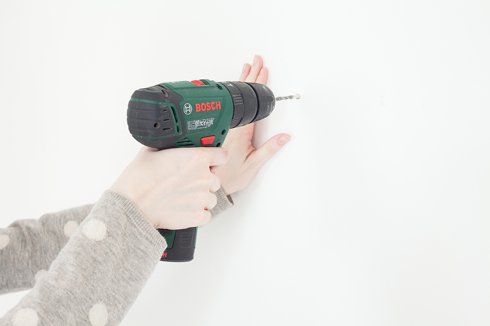 DIY wandrek van koperen buizen DIY wandrek van koperen buizen