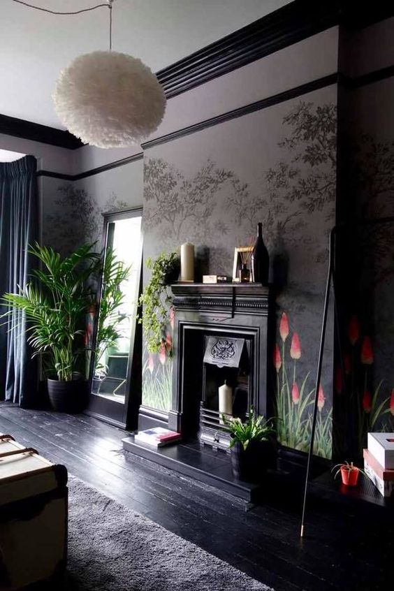 Donker interieur Donker interieur