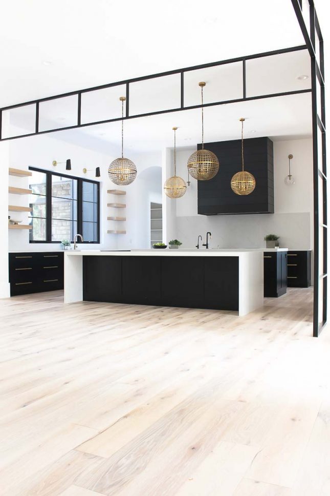 donkere keuken elegante zwarte keuken shauna