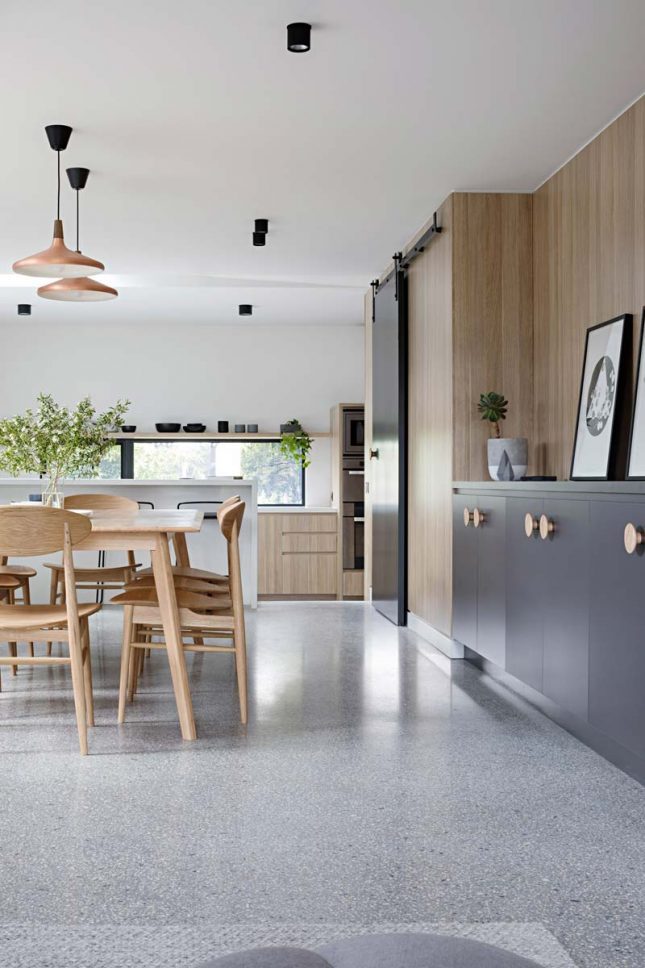 donkere terrazzo vloer donkere terrazzo vloer