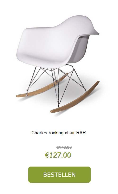 Eames schommelstoel replica Eames schommelstoel replica