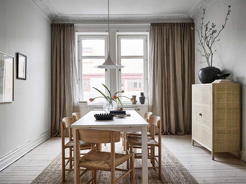 eetkamer inrichten gordijnen eetkamer inrichten gordijnen
