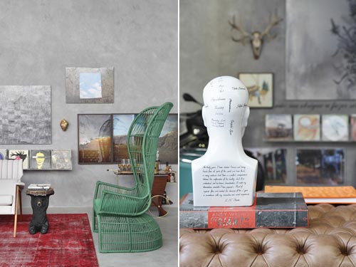 Fictieve woonkamer inrichten