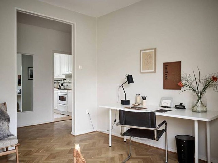 gezellig thuiskantoor bureaulamp