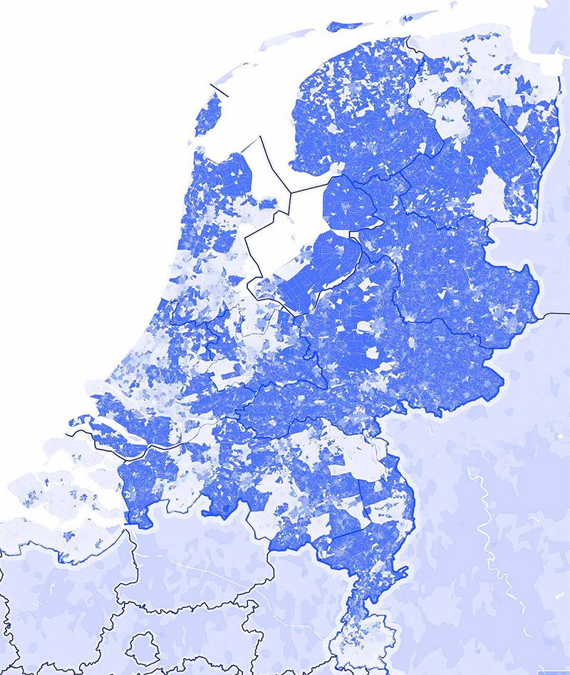 glasvezel beschikbaarheid nederland