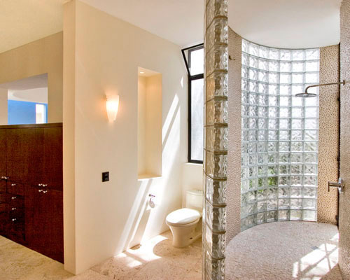 Net zo Uitsluiten Verfijning Glazen bouwstenen in badkamer – Interieur-inrichting.net