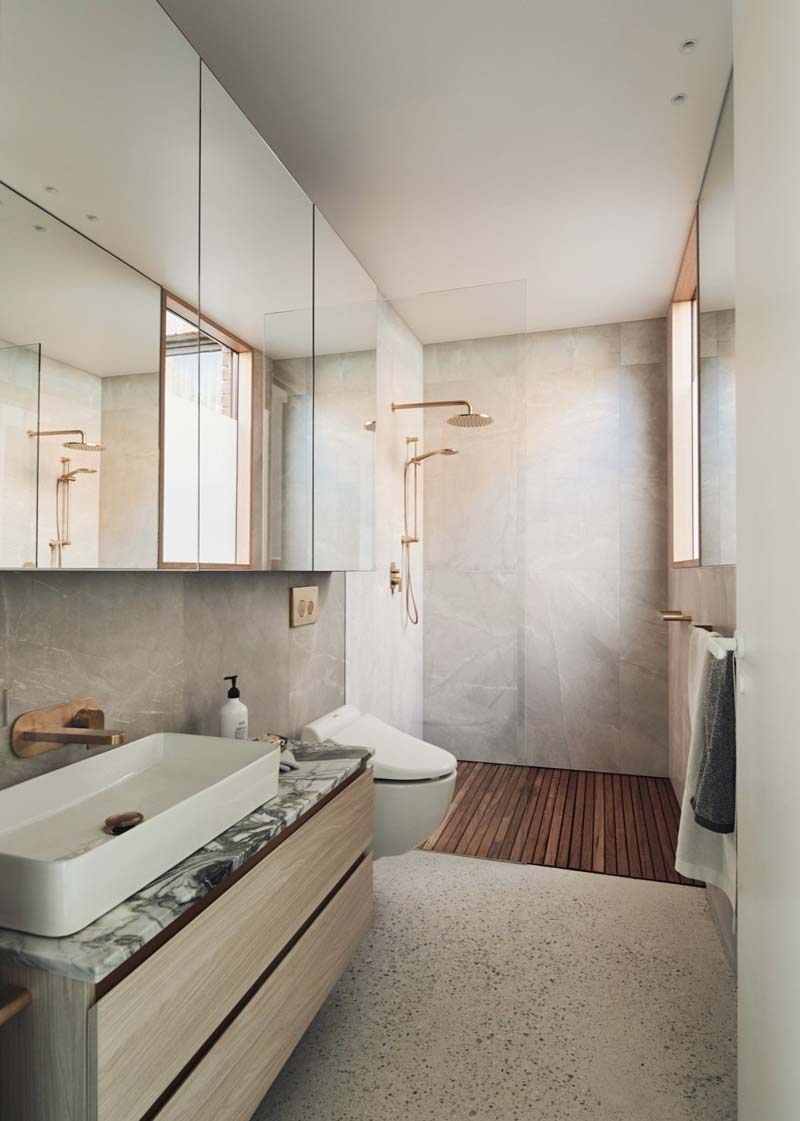 grijs badkamer plafond