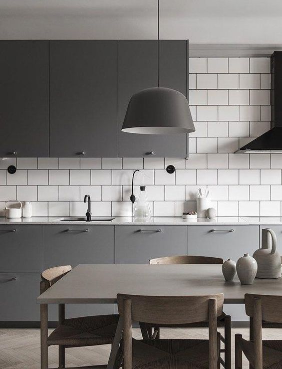 Grijze keuken Grijze keuken