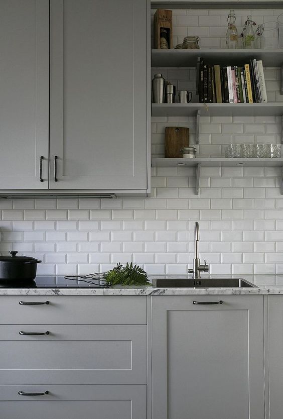Grijze keuken Grijze keuken