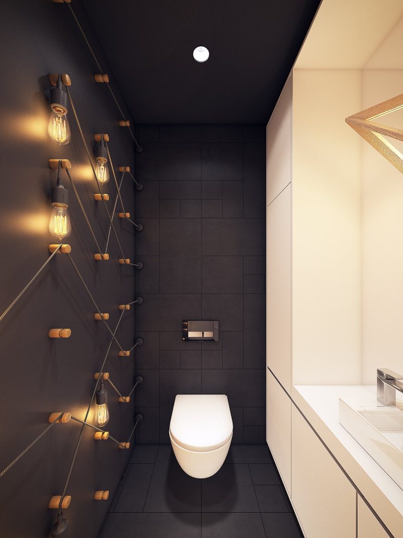 groot modern bijzonder toilet ontwerp