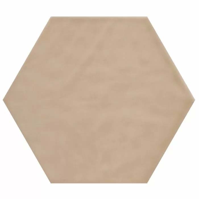 grote hexagon tegel keuken achterwand zalm