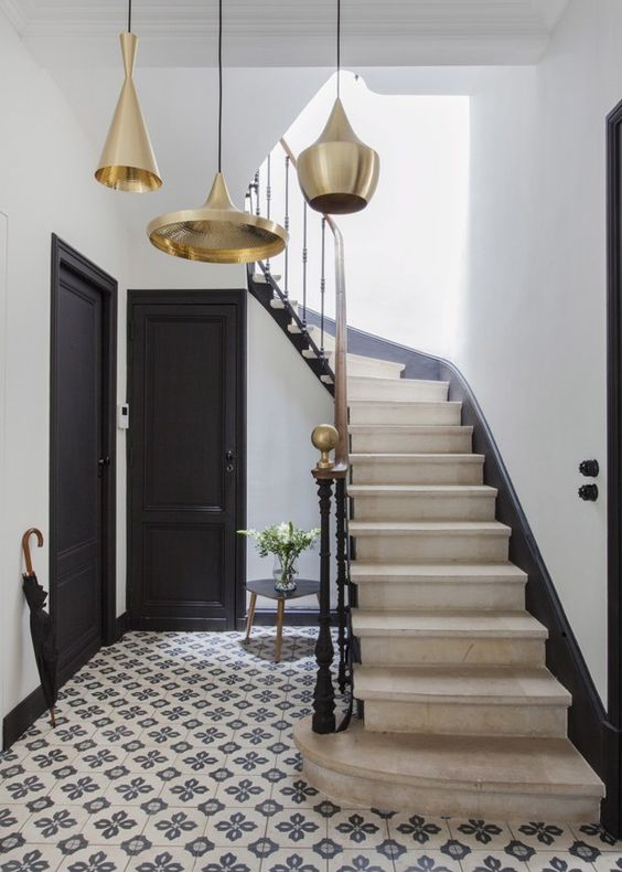 Tom Dixon Beats Hanglamp in de hal