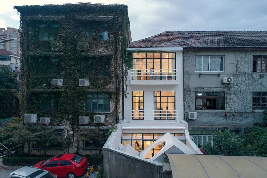 Het RIGI Design vernieuwt een eengezinswoning in Shanghai