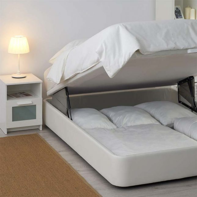 ikea bed KVITSÖY