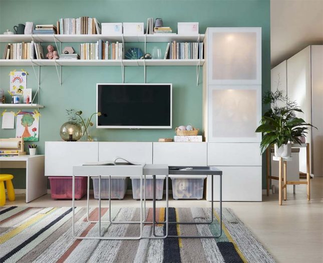 ikea vloerkleed BRÖNDEN